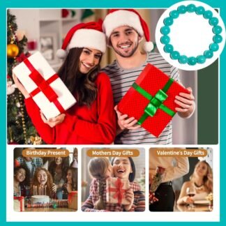 Single-pack of pure gemstone bracelets…