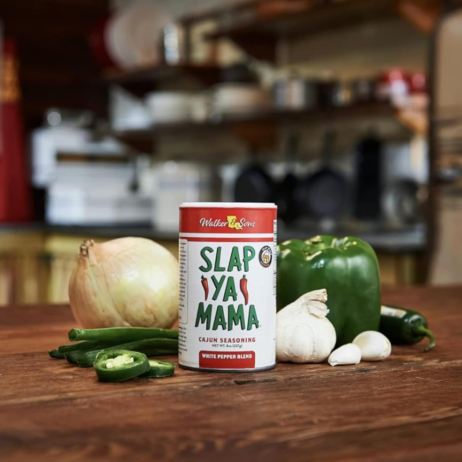 Slap Ya Mama Cajun Seasoning Variety Pack - 8 oz Cans Original Hot White Pepper Blends All Natural No MSG Kosher - Authentic Louisiana Spices - lunas-mystic-emporium.com Slap Ya Mama Cajun Seasoning Variety Pack - 8 oz Cans, Original, Hot & White Pepper Blends, All Natural, No MSG, Kosher - Authentic Louisiana Spices