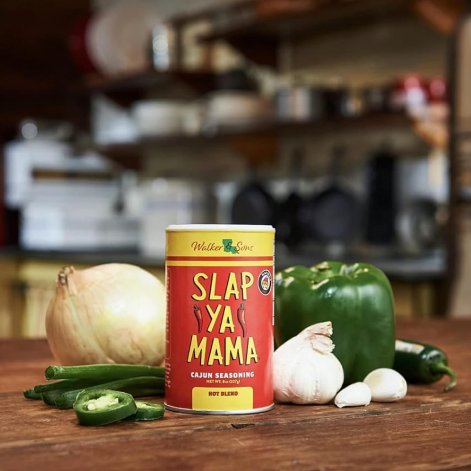 Slap Ya Mama Cajun Seasoning Variety Pack - 8 oz Cans Original Hot White Pepper Blends All Natural No MSG Kosher - Authentic Louisiana Spices - lunas-mystic-emporium.com Slap Ya Mama Cajun Seasoning Variety Pack - 8 oz Cans, Original, Hot & White Pepper Blends, All Natural, No MSG, Kosher - Authentic Louisiana Spices