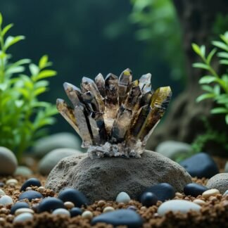 Smoky Quartz Crystal Cluster Large Quartz Crystal Cluster Natural Healing Stones Crystal Quartz Cluster Natural Crystal Quartz Stones for Relaxation Crystal Quartz Cluster