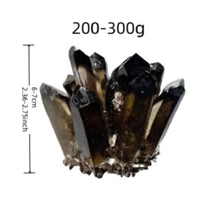 Smoky Quartz Crystal Cluster Large Quartz Crystal Cluster Natural Healing Stones Crystal Quartz Cluster Natural Crystal Quartz Stones for Relaxation Crystal Quartz Cluster