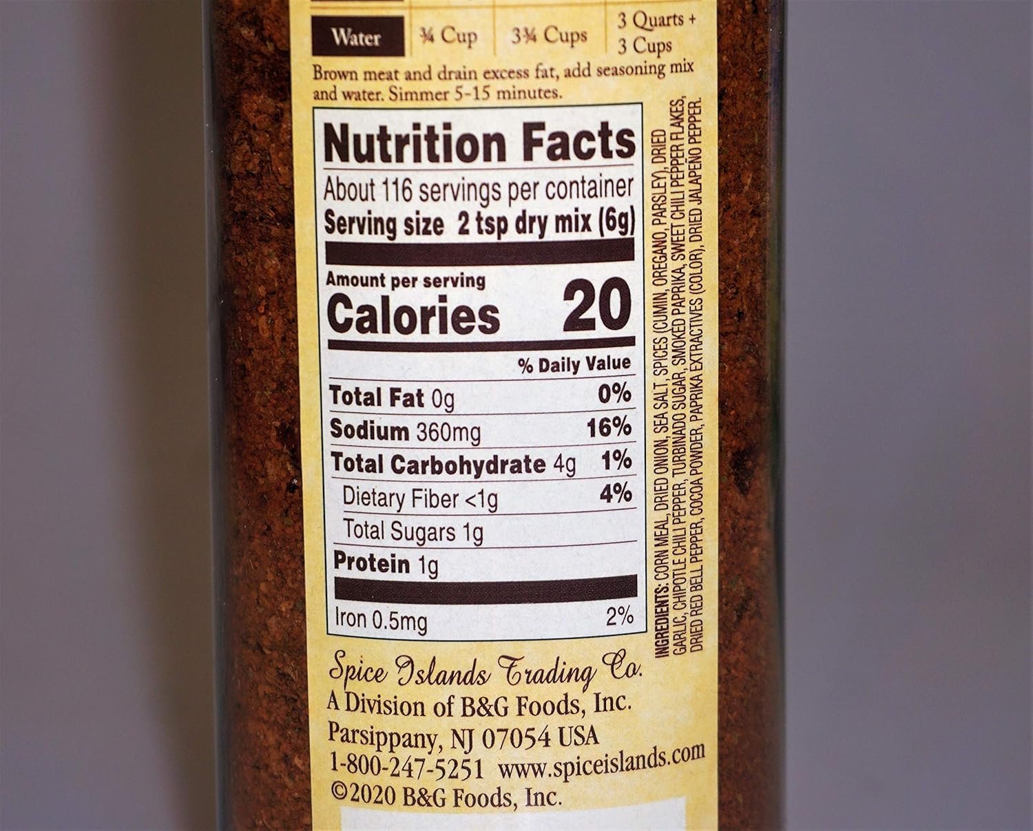 Spice Islands Premium Taco Seasoning 245 Ounce - lunas-mystic-emporium.com Spice Islands Premium Taco Seasoning, 24.5 Ounce