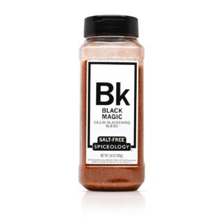 Spiceology – Black Magic Salt-Free Cajun Blackening Seasoning – Bold & Savory Blackened Seasoning for Chicken, Fish, Turkey, and More – Versatile Cajun Spice Blend & Dry Rub –...