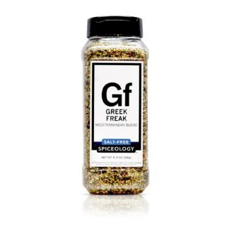 Spiceology – Greek Freak Mediterranean Salt-Free Seasoning – Greek Herbs & Spices for Chicken, Potatoes, Salad, Gyros, Pasta & Pizza – Fresh-Ground, Chef-Crafted Mediterranean...