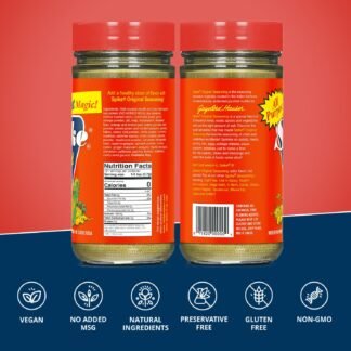 Spike Seasoning, Original Gourmet Magic All-Purpose MSG-Free Seasoning Salt Blend, 3 Oz