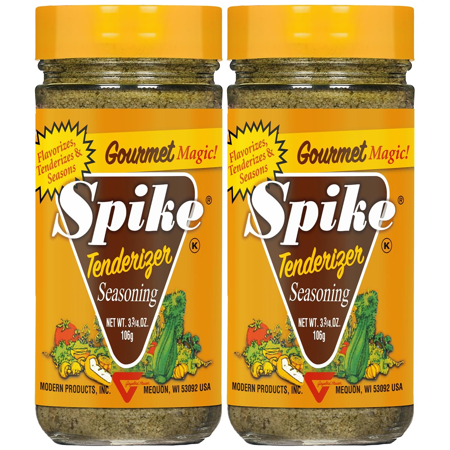Spike Seasoning - Salt Free and Gluten Free - 19 oz - lunas-mystic-emporium.com Spike Seasoning - Salt Free and Gluten Free - 1.9 oz