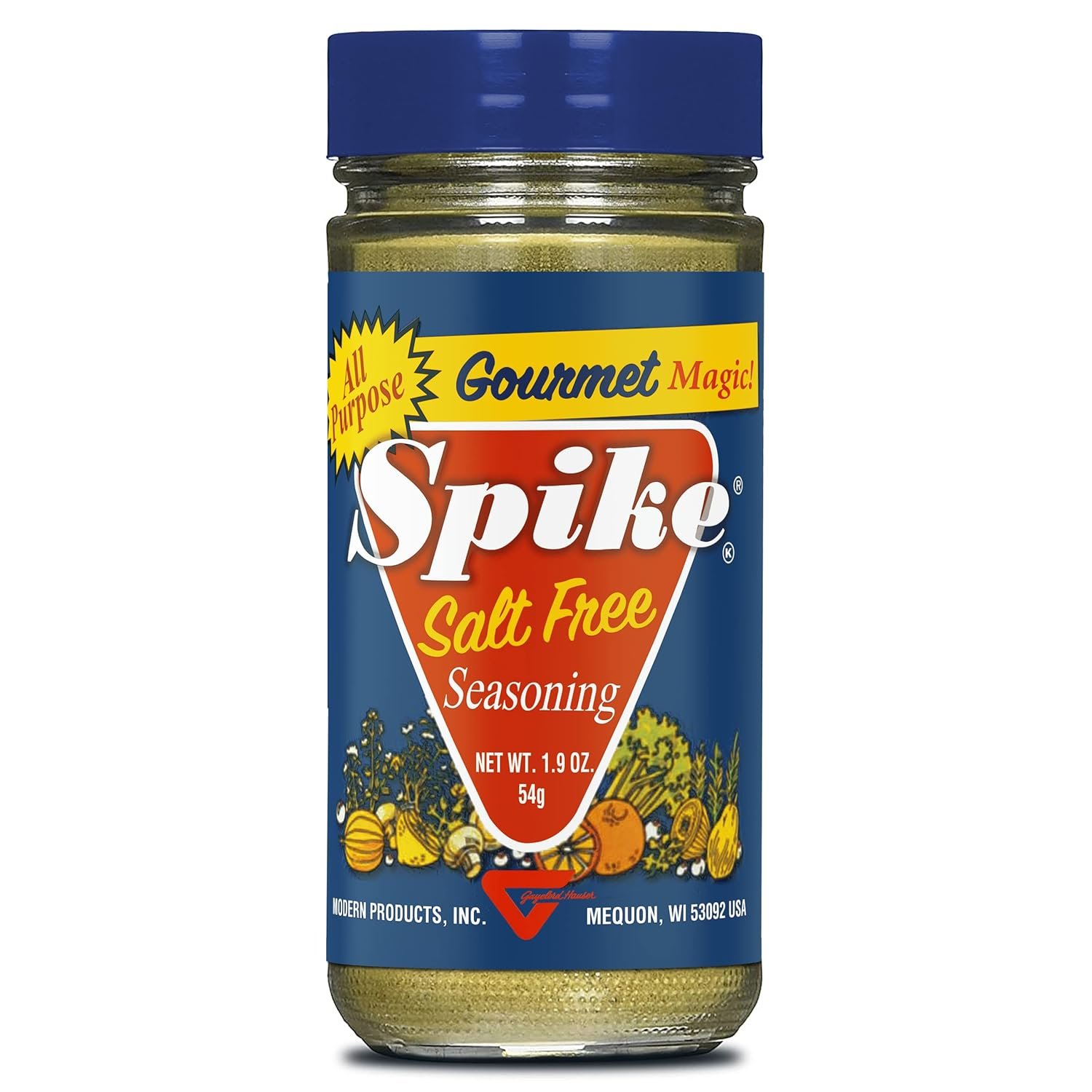 Spike Seasoning - Salt Free and Gluten Free - 19 oz - lunas-mystic-emporium.com Spike Seasoning - Salt Free and Gluten Free - 1.9 oz