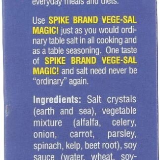 Spike Seasoning Vege-Sal Seasoning 20 oz 2 pack by Modern Products - lunas-mystic-emporium.com Spike Seasoning: Vege-Sal Seasoning, 20 oz (2 pack) by Modern Products