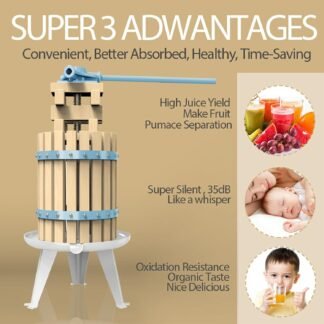 SQUEEZE master 16 Gallon6L fruit press with 2 Filter Bags - lunas-mystic-emporium.com SQUEEZE master 1.6 Gallon/6L fruit press with 2 Filter Bags