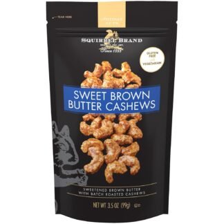 Squirrel Brand Sweet Brown Butter Cashews 35 Ounces Resealable Bag Gluten Free Vegetarian - lunas-mystic-emporium.com Squirrel Brand Sweet Brown Butter Cashews, 3.5 Ounces Resealable Bag, Gluten Free, Vegetarian