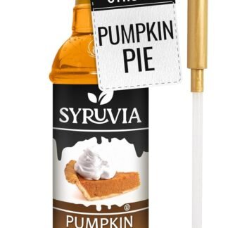Syruvia Glazed Donut Coffee Syrup - 25.4 fl oz Premium Coffee Flavoring Syrup - Kosher Coffee Syrups, Gluten Free, No Coloring, Perfect for Drinks, Soda, Shakes, Desserts, and...