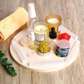 Tayfremn 12 Pieces Selenite Crystal Sticks Natural Selenite Crystal Wands 4 Inches Selenite Sticks White Raw Rough Crystals Wand for Healing Energy Drawing