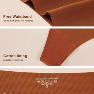 Thongs for Womens High Waisted Seamless for Women Underwear Sexy Breathable Panties 6 Pack - lunas-mystic-emporium.com Thongs for Womens High Waisted Seamless for Women Underwear Sexy Breathable Panties 6 Pack