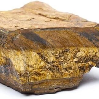 Tiger’s Eye Raw Crystals - 1.25-2.0" Large Natural Healing Stones, Rough Crystal for Tumbling, Cabbing, Fountain Rocks, Decoration, Polishing, Wire Wrapping, Wicca & Reiki