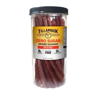 Tillamook Country Smoker Keto Friendly Zero Sugar Smoked Sausages Original 12 Ounce Tall Jar 17 Count - lunas-mystic-emporium.com Tillamook Country Smoker Keto Friendly Zero Sugar Smoked Sausages, Original, 12 Ounce Tall Jar, 17 Count