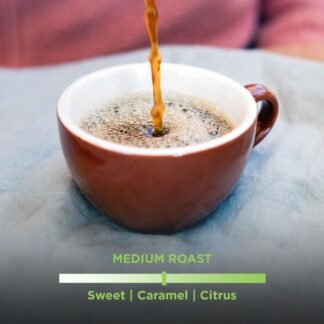 Tiny Footprint Coffee - Peru, Medium Roast, USDA Organic Ground Coffee, Fair Trade Certified - 16 Ounce