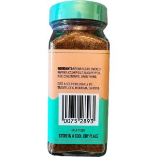 Trader Joes Salmon Rub, Seasoning Blend, 1 Pack