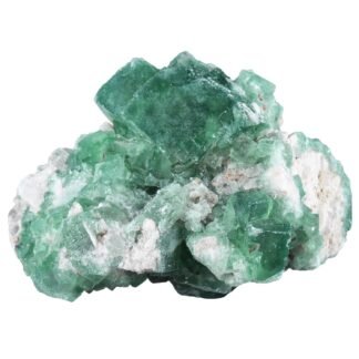 TUMBEELLUWA Natural Green Fluorite Crystal Cluster Geode Druzy Specimen Mineral Raw Stone for Healing, Witchcraft, Home Decor (50g-100g)