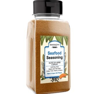 Unpretentious Seafood Seasoning, 2 Cups, Herbs & Spices Blend for Fish, Shrimp, Clams, Crab, Gumbo, & More