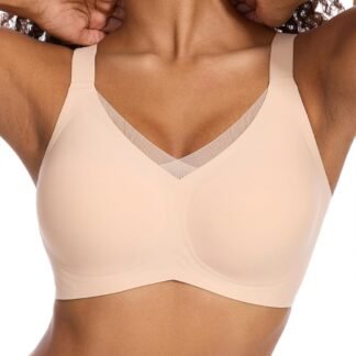 V Lace Wireless Jelly Bra Seamless Push Up Bras for Women No Underwire Full Coverage Comfortable Sleep Bralette - lunas-mystic-emporium.com V Lace Wireless Jelly Bra Seamless Push Up Bras for Women No Underwire Full Coverage Comfortable Sleep Bralette