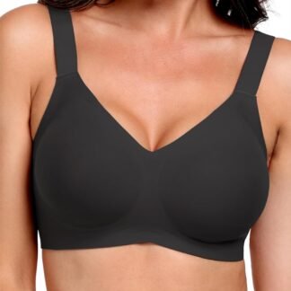 V Lace Wireless Jelly Bra Seamless Push Up Bras for Women No Underwire Full Coverage Comfortable Sleep Bralette - lunas-mystic-emporium.com V Lace Wireless Jelly Bra Seamless Push Up Bras for Women No Underwire Full Coverage Comfortable Sleep Bralette