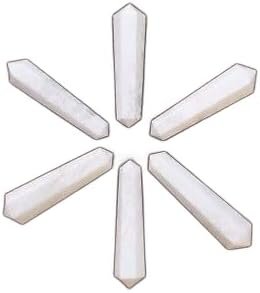 V VERVOX Natural Scolecite Double TERMINATED Gemstone Crystal Point ONE