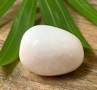 V VERVOX Scolecite Tumble Stone Gemstone Mineral Specimen Crystal Reiki Chakra Wicca