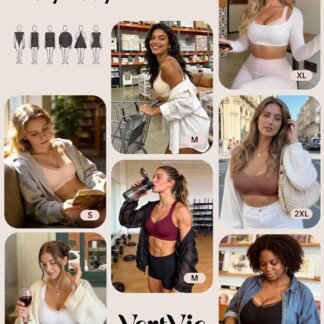 Vertvie Wireless Bras for Women No Underwire Supportive Mesh Crossover Bra Seamless Push Up Full Coverage Everyday Bralettes - lunas-mystic-emporium.com Vertvie Wireless Bras for Women No Underwire Supportive Mesh Crossover Bra Seamless Push Up Full Coverage Everyday Bralettes