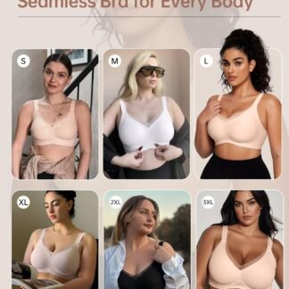 Vertvie Wireless Bras for Women No Underwire Supportive Mesh Crossover Bra Seamless Push Up Full Coverage Everyday Bralettes - lunas-mystic-emporium.com Vertvie Wireless Bras for Women No Underwire Supportive Mesh Crossover Bra Seamless Push Up Full Coverage Everyday Bralettes