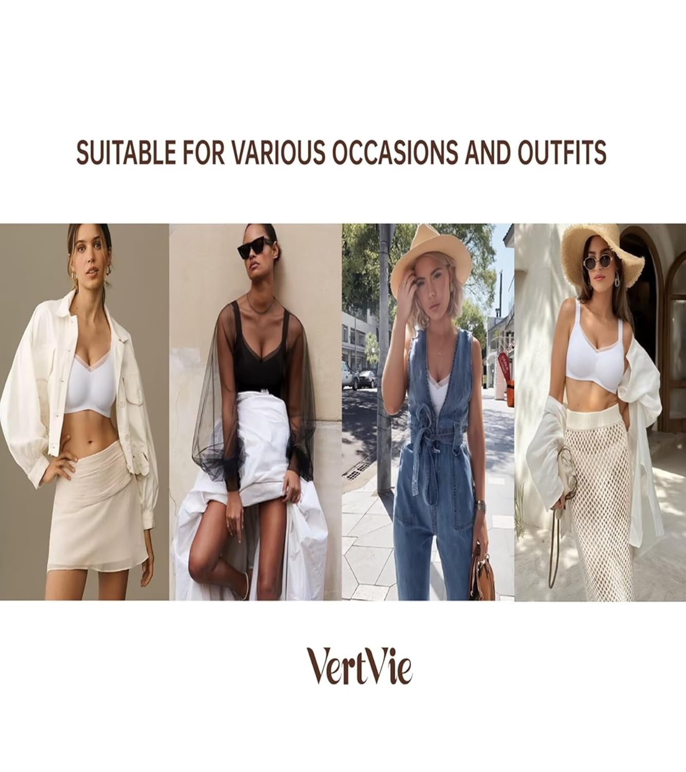 Vertvie Wireless Bras for Women No Underwire Supportive Mesh Crossover Bra Seamless Push Up Full Coverage Everyday Bralettes - lunas-mystic-emporium.com Vertvie Wireless Bras for Women No Underwire Supportive Mesh Crossover Bra Seamless Push Up Full Coverage Everyday Bralettes