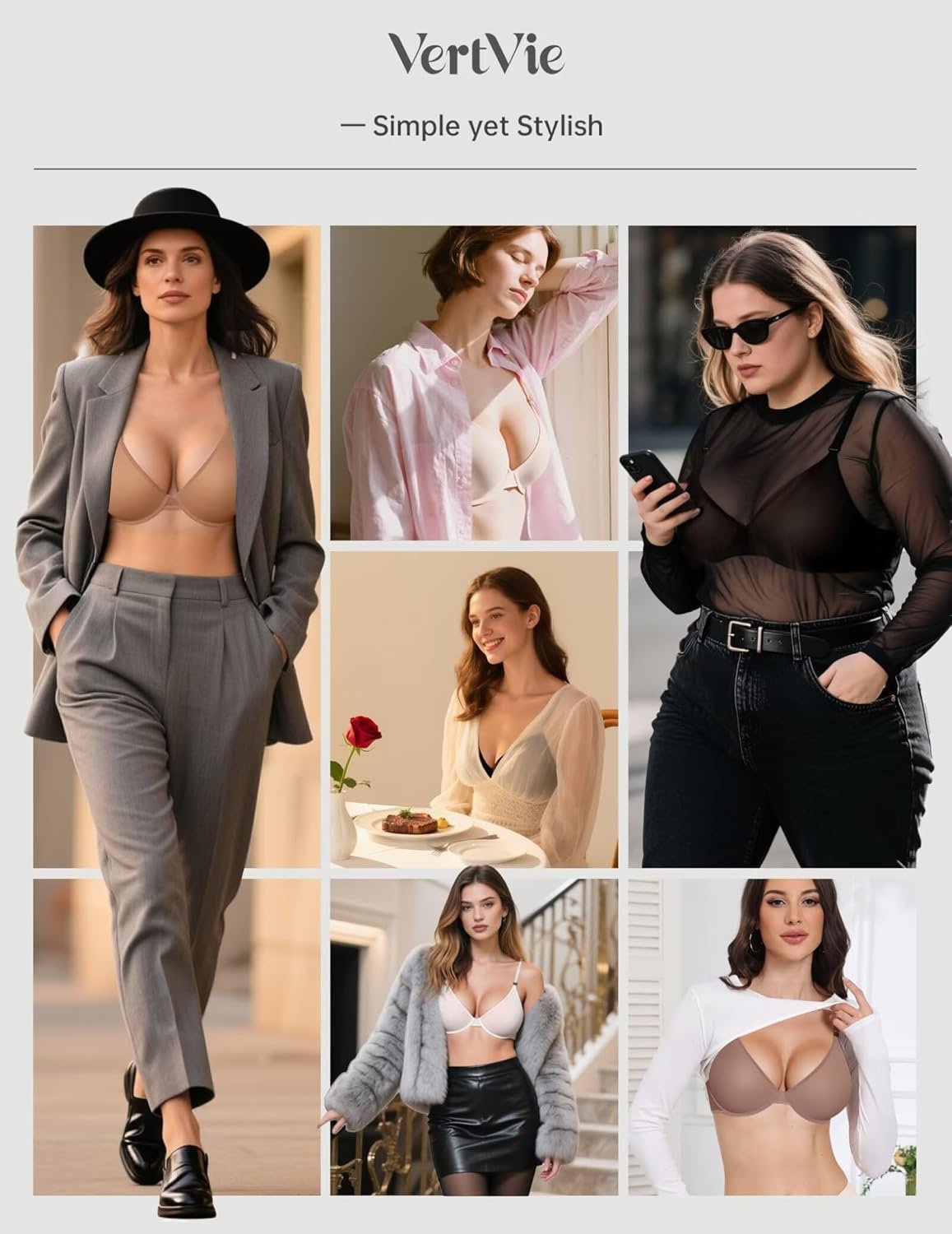 Vertvie Womens Sheer Balconette Bra Unlined Underwire Supportive Plunge Demi Bras Mesh See Through Sexy Comfort Everyday Bra - lunas-mystic-emporium.com Vertvie Women's Sheer Balconette Bra Unlined Underwire Supportive Plunge Demi Bras Mesh See Through Sexy Comfort Everyday Bra