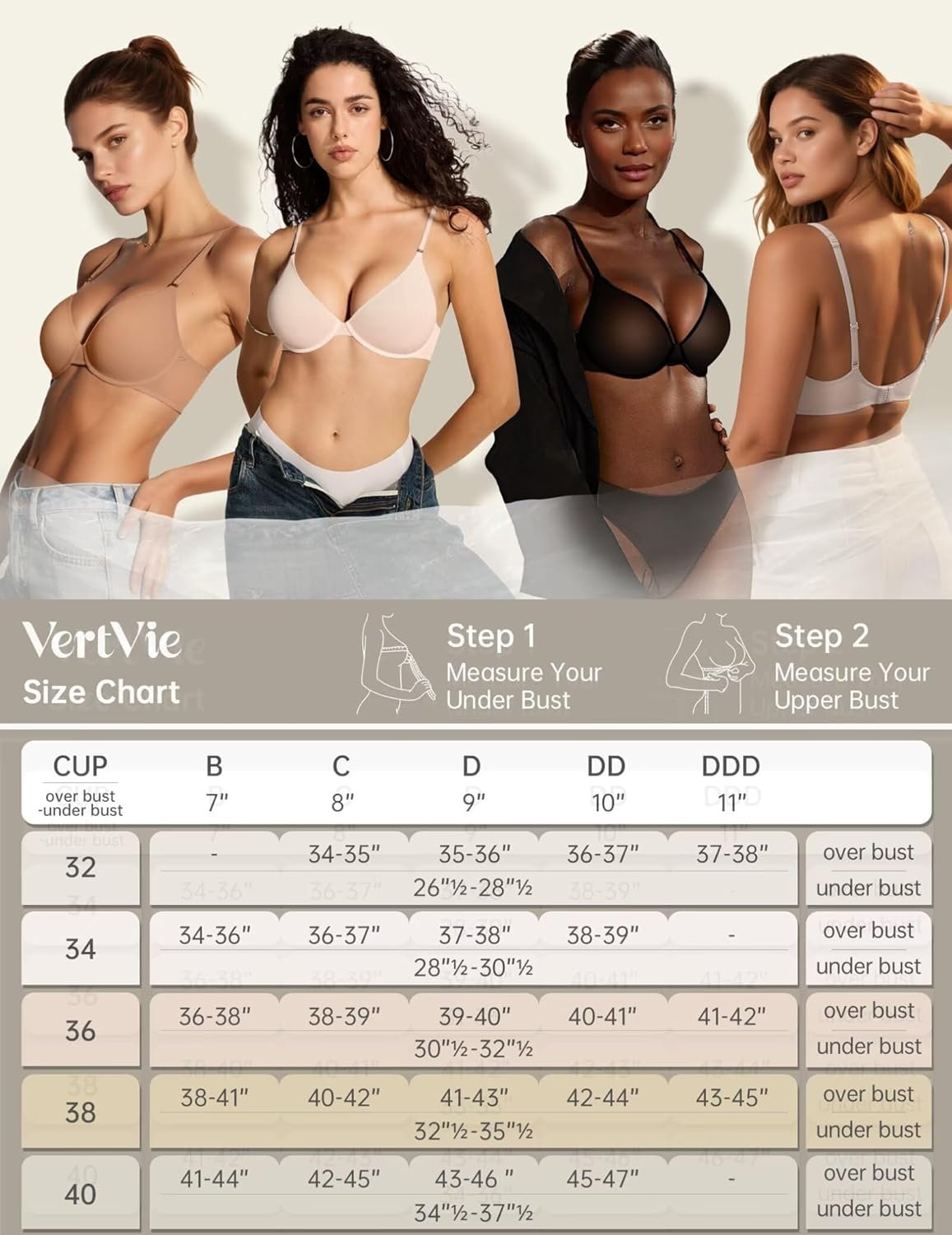 Vertvie Womens Sheer Balconette Bra Unlined Underwire Supportive Plunge Demi Bras Mesh See Through Sexy Comfort Everyday Bra - lunas-mystic-emporium.com Vertvie Women's Sheer Balconette Bra Unlined Underwire Supportive Plunge Demi Bras Mesh See Through Sexy Comfort Everyday Bra