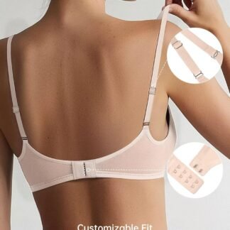 Vertvie Women's Sheer Balconette Bra Unlined Underwire Supportive Plunge Demi Bras Mesh See Through Sexy Comfort Everyday Bra