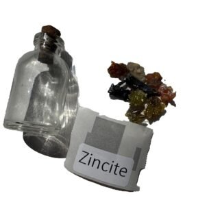 Vesuvianite Crystal Mini Gemstone Bottles, Many Different Crystals available! (Vesuvianite)