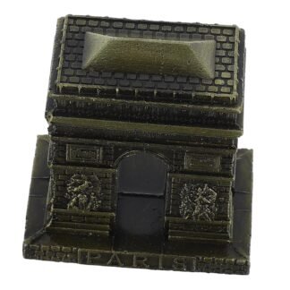 VICASKY Triumphal Arch Model Alloy Desktop Ornament Delicate French Architectural Decoration for Home Office Small European Style Adornment - lunas-mystic-emporium.com VICASKY Triumphal Arch Model Alloy Desktop Ornament Delicate French Architectural Decoration for Home Office Small European Style Adornment