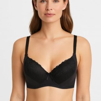 Viola's Secret 6 Pack of Color Print T-Shirt Bras B Cup C Cup and D Cup