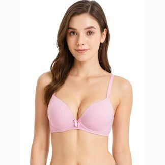 Viola's Secret 6 Pack of Color Print T-Shirt Bras B Cup C Cup and D Cup