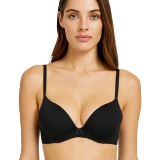 Viola's Secret 6 Pack of Color Print T-Shirt Bras B Cup C Cup and D Cup