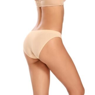 voenxe Women Bikini Underwear,Seamless Breathable Ladies Panties,No Show Comfortable Briefs Undies,Invisible Hipster,5-Pack