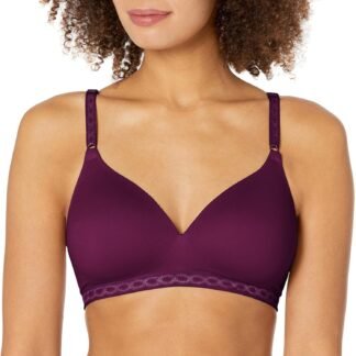 Warner's Womens Blissful Benefits Super Soft Wireless Lightly Lined Comfort Bra Rm1691w