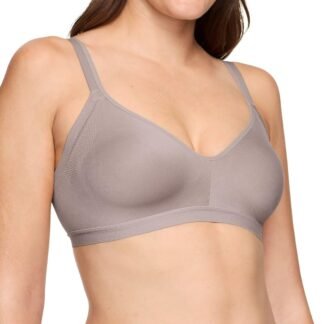 Warner's Womens Blissful Benefits Women's Underarm-Smoothing with Seamless Stretch Wireless Lightly Lined Comfort Bra