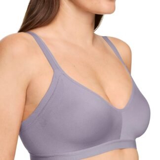 Warner's Womens Blissful Benefits Women's Underarm-Smoothing with Seamless Stretch Wireless Lightly Lined Comfort Bra