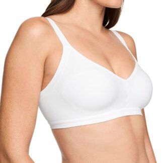 Warner's Womens Blissful Benefits Women's Underarm-Smoothing with Seamless Stretch Wireless Lightly Lined Comfort Bra