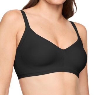 Warner's Womens Blissful Benefits Women's Underarm-Smoothing with Seamless Stretch Wireless Lightly Lined Comfort Bra