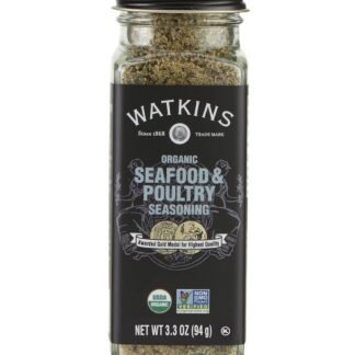 Watkins Gourmet Organic Spice Jar, Seafood & Poultry Seasoning, 3oz