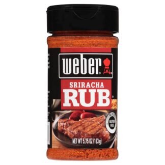 Weber Honey Garlic Rub, 6.25 Ounce Shaker (Pack of 3)
