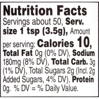 Weber Honey Garlic Rub, 6.25 oz