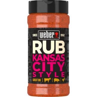 Weber KC BBQ Dry Rub, 14.5 oz