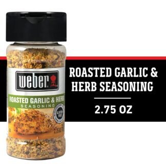 Weber Roasted Garlic & Herb Seasoning, 2.75 oz
