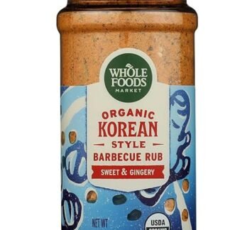 Whole Foods Market Organic Korean BBQ Rub, 6.8 Ounce